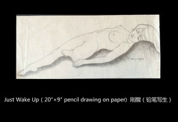 O.Pencil Sketch铅笔写生。白描